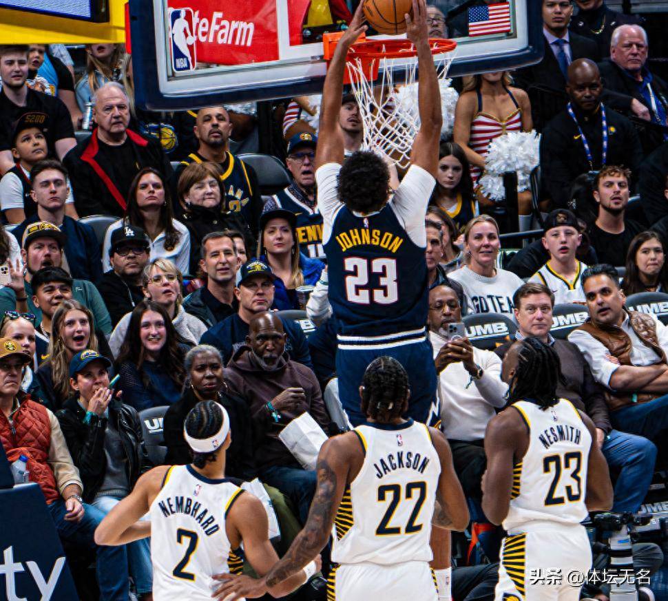 江苏队横扫步行者，约基奇扛起全队