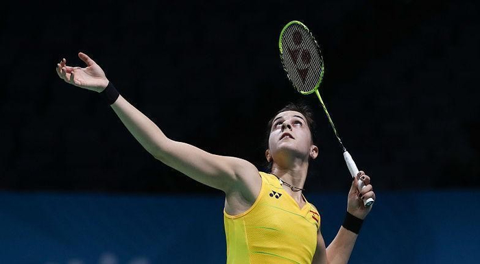 法国羽毛球队力克印度羽毛球队，马琳统治全场